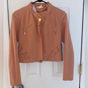 Peach blazer - small